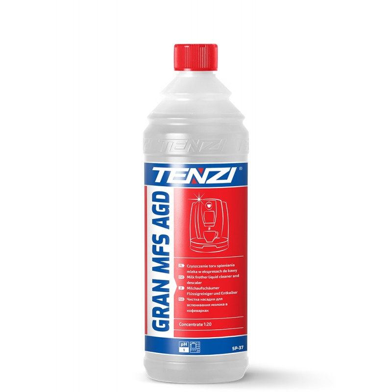 TENZI, Gran MFS AGD, zur Reinigung des Milchaufschäumers in Kaffeemaschinen, 1L