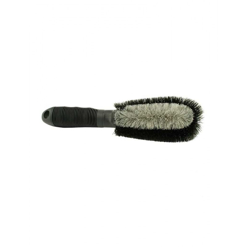Profi Felgenbürste Kurz, ergonomischer Griff und Borsten in Doppelschleife