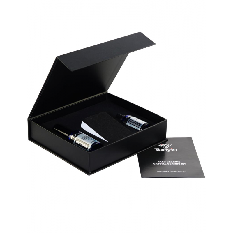 TONYIN, Nano Ceramic Crystall Coating Kit, Lack Nano Keramik 9H High-End Versiegelung, 30ml
