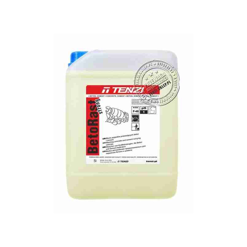 TENZI, BetoRast STRONG, professionelle Beseitigung von Beton, Zement, Fugenmörtel, Konzentrat  10L