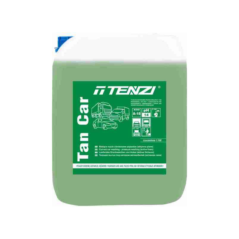 TENZI, Tan Car, Aktivschaum-Reiniger, alkalisch, Konzentrat  10L