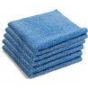 LASER POLISH, Mikrofasertuch blau, 40 x 40cm, 400g, 5Stk.