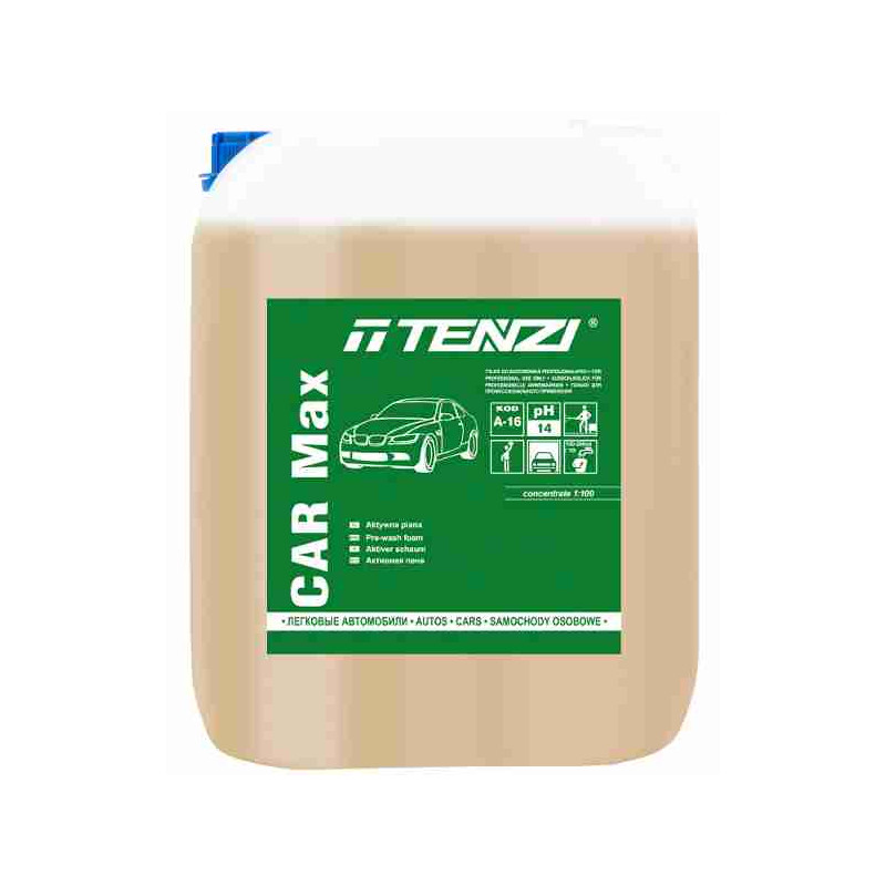 TENZI, CAR MAX, Aktivschaum Konzentrat für die Autowäsche 10L