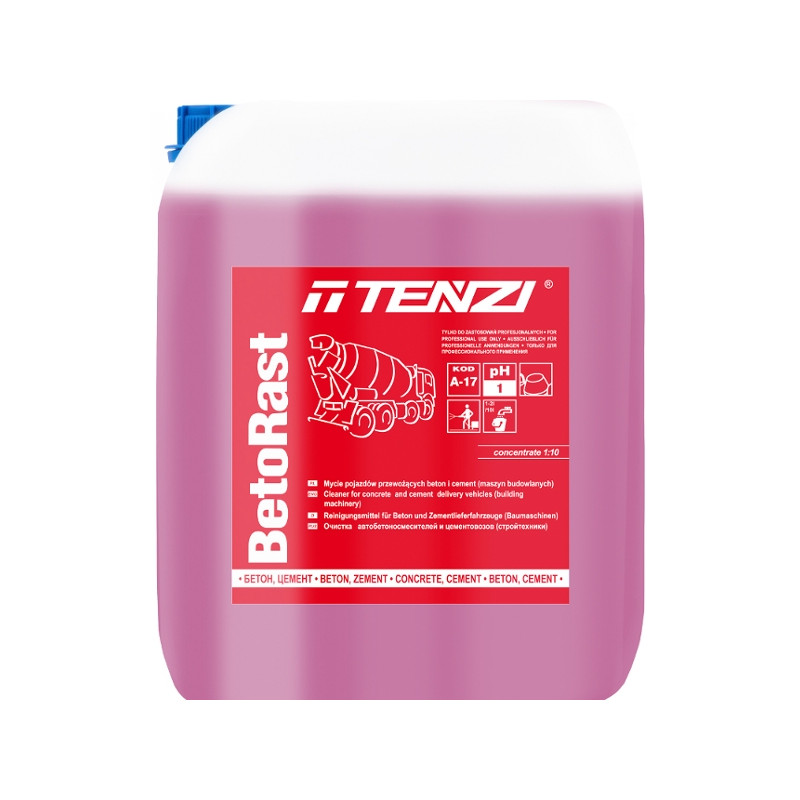 TENZI, BetoRast, professionelle Beseitigung von Beton, Zement, Fugenmörtel, Konzentrat 5L oder 10L