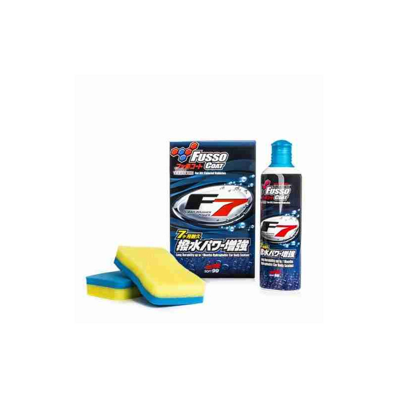 SOFT99, FUSSO COAT F7, flüssiges Auto-Wachs, Lackversiegelung, 300ml