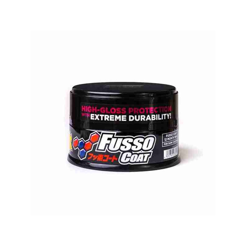 SOFT99, NEW FUSSO COAT 12M DARK, Hartwachs für dunkle Lacke, 200g